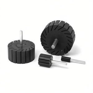 Soportes de manga Fervi para almohadillas de pulido de 60 mm con eje metálico - Product Image 2