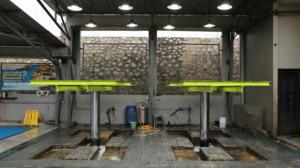 Lève-voiture hydraulique à un seul poteau Sato SL-60 de 6 tonnes avec serrures - Product Image 4