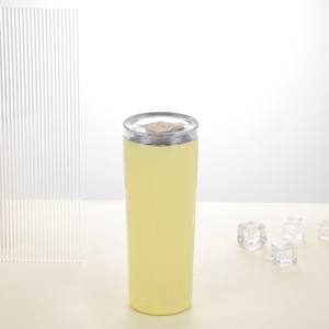 Stainless Steel Double-Layer Vacuum Thermos <b>Cup</b> Luxury Design <b>Large</b>-Capacity Ice Explosion Style Featuring Straws - Product Image 4