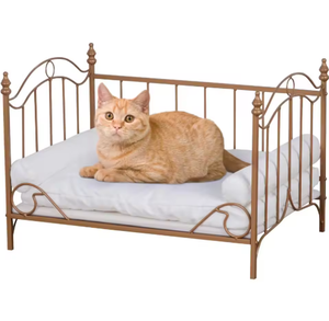 Cama de Lujo para Perros y Gatos con Estructura Metálica Lavable, Sofá para Mascotas con Técnica de Soldadura - Product Image 1