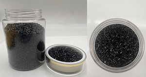 Ép phun phim thổi <span class=keywords><strong>masterbatch</strong></span> màu đen cho nhựa PP PE Pet PC ABS Polymer tàu sân bay nồng độ cao - Product Image 3