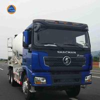 Yeni SHACMAN X3000 8x4 10m3 Beton Mikseri Kamyonu 430HP Ağır Hizmet Tipi Çimento Kamyonu Euro 3 Motorlu Orijinal Yedek Parça Desteğiyle