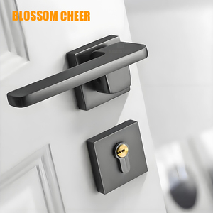 <strong>French</strong> Style Minimalist Zinc Alloy <strong>Door</strong> Lock Set Handle <strong>Knob</strong> for Bedroom Bathroom Home Apartment Office Hotel Use Easy - Product Image 6