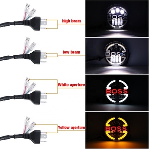 Luz de Trabajo LED Todoterreno de Alta Calidad y Bajo Precio, Faro LED de 7 Pulgadas para Jeep, Ojo de Ángel, Faros para Motocicleta - Product Image 3
