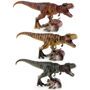 Modèle de dinosaure jurassique Xinhen Animal <span class=keywords><strong>World</strong></span> : <span class=keywords><strong>Tyrannosaure</strong></span> écrasant le cadavre d'un Triceratops, jouet statique - Product Image 5