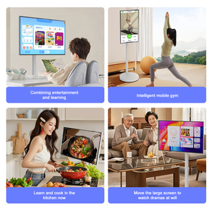 New Arrival Portable 21.5/23.8/27/32 Inch <b>LED</b> White Touch Screen Smart <b>TV</b> Android 13 Full HD 4K <b>LED</b> <b>Backlight</b> Smart <b>LED</b> Back - Product Image 5