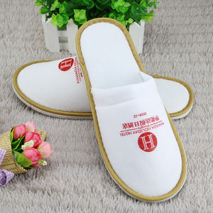 Chaussons jetables blancs bon marché pour hôtels - Product Image 5