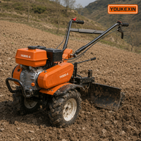 Mini-cultivateur à moteur essence YKX 170F pour la préparation du sol et le désherbage agricole