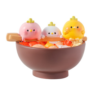 Yu Mo Figuras de Resina de Comida Adorable en Caja Sorpresa, Decoración de Escritorio, Regalo, 6 Básicas, 1 Oculta - Product Image 5