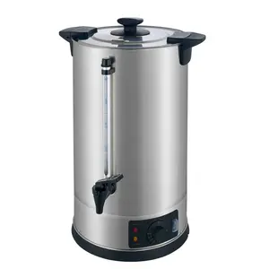 Elektrische Economische Catering Waterboiler 304 S/s Commerciële Warmwaterpotten Water Urn Voor Hotel