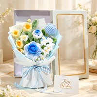 BH Handmade Soft Texture Wool Yarn Lily-of-the-Valley Rose Cross-Border E-Commerce Gift Box-Valentine's Day Holiday