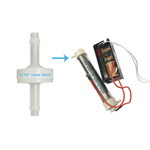 Système de générateur d'ozone ZDVseal DIY 3G avec clapets <span class=keywords><strong>anti</strong></span>-<span class=keywords><strong>retour</strong></span> PVDF 3/16 pouces diaphragme FKM - Product Image 1