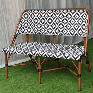 <span class=keywords><strong>B</strong></span> & <span class=keywords><strong>B</strong></span> canapé en rotin extérieur café américain magasin de thé au lait restaurant à l'extérieur jardin français chaise en rotin bambou - Product Image 3