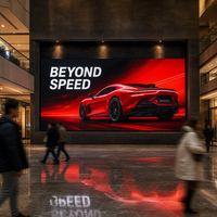 Panel Layar LED Indoor P1.56 Full Color HD Video Wall untuk Instalasi Tetap, Cocok untuk Mal, Bioskop, Studio, Ruang Kelas, dan Pro.