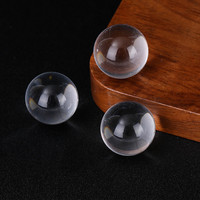 Billes en acrylique transparentes de 10 mm, sphères PMMA de haute précision sans trou, perles rondes solides