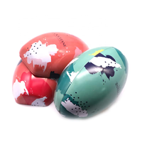 Boîte de conserve en forme de plaque métallique pour œufs de Pâques à l'épreuve des enfants pour les bonbons et le chocolat