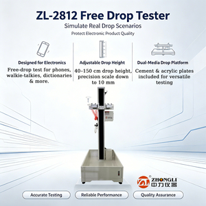 JIS C0044 IEC 62133 Battery Drop Tester Mobile Phone Lithium Battery Drop Impact Testing Machine for Lab Safety Test - Product Image 3