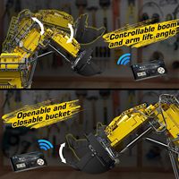Yeni Neavy ABS Plastik Kamyonlar Mobil Uygulama 2.4G Kontrollü DIY Montaj 4767 Parça Tuğla 1:20 Ölçekli Yapı Taşları Setleri 14 Yaş ve Üzeri İçin