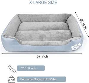 เตียงสุนัขหรูหรานุ่มสบาย,ผลิตภัณฑ์เบาะสำหรับสัตว์เลี้ยง - Product Image 3