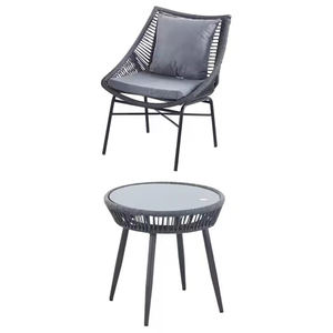 Hotel Guest House tempo libero mobili <span class=keywords><strong>da</strong></span> esterno balcone sedia <span class=keywords><strong>da</strong></span> <span class=keywords><strong>giardino</strong></span> combinazione piccolo tavolino <span class=keywords><strong>da</strong></span> caffè all'aperto tavoli e <span class=keywords><strong>sedie</strong></span> - Product Image 2