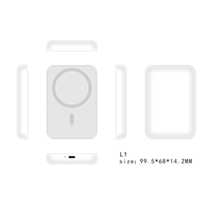 F ngân hàng điện cho điện thoại sạc nhanh ngân hàng điện từ không dây mini ngân hàng điện đổ điện thoại - Product Image 2