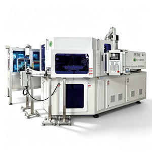 เครื่องฉีดขึ้นรูปพลาสติกแบบเป่าลมไฟฟ้าความเร็วสูงรุ่น ZQ60HE สำหรับการผลิตขวดพลาสติกเกรดพรีเมียมสำหรับเครื่องสำอางและอาหาร - Product Image 1