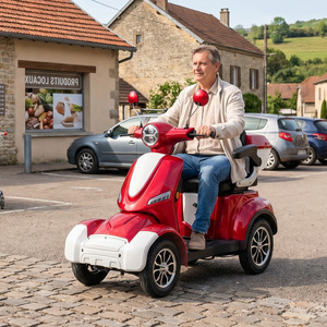 Scooter Eléctrico de 4 Ruedas con Frenos de Disco Delanteros + Frenos de Tambor Traseros, 55 km de Autonomía, Batería de Litio, Scooter de Movilidad para Personas Mayores - Product Image 6