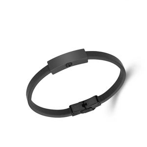 Joyería de cremación de acero inoxidable de moda, urna para cenizas, brazalete de cuero verdadero, pulsera de recuerdo conmemorativo funerario, soporte para cenizas, tarro - Product Image 3