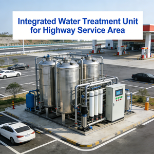 Équipement de purification d'eau par osmose inverse sur mesure avec pompe et PLC pour un traitement avancé de l'eau du robinet municipale 1000L/heure - Product Image 2