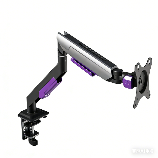Ergonomic Monitor Arm High Quality Vertical Design Hidden Cable Management Single Screen Gaming Mount