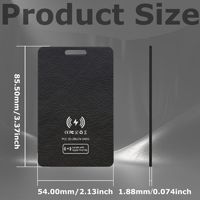 Traceur de bagages et de portefeuilles sans fil rechargeable MFI pour AirTag, compatible Google Android Card Find My Hub Device, type Air Tag