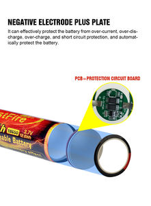 Baterai Li-ion Lithium 18650 Isi Ulang Trustfire 3.7V 3400mAH - Product Image 6