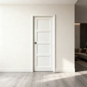 <span class=keywords><strong>Porte</strong></span> de salle de bain professionnelle en PVC-U, étanche, insonorisée et à fermeture parfaite pour bureau et toilettes - Product Image 4