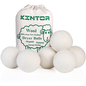 Lot <span class=keywords><strong>de</strong></span> 6 boules <span class=keywords><strong>de</strong></span> séchage en <span class=keywords><strong>laine</strong></span> biologique réutilisables et discount en gros, taille XL, 7cm, 7.5cm, 8cm, tissu en <span class=keywords><strong>laine</strong></span> feutre pour sèche-linge, disques <span class=keywords><strong>de</strong></span> boules - Product Image 2
