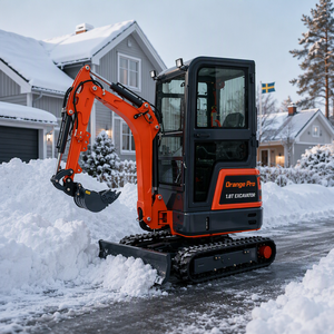 Nouvelle Machine d'Excavation Rotative sur Chenilles Shandong, Mini-Pelle Diesel <span class=keywords><strong>de</strong></span> 1,8 <span class=keywords><strong>Tonne</strong></span> avec Grappin, Petite Excavatrice - Product Image 1