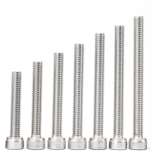 100pcs/bag 304 Stainless Steel Head Cap <b>Machine</b> <b>Screws</b> M2-M12 Metric DIN912 - Product Image 6