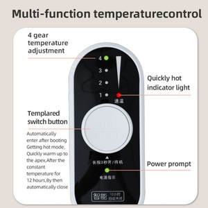 <b>5V</b> 12V 24V USB Foot Warmer Cushion Waterproof and Leakproof Multipurpose Electric Foot Heating Pad with Timer - Product Image 4