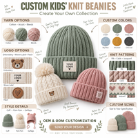 Chapeau pour bébé pour l'automne et l'hiver - Bonnet en laine tricotée jacquard brodé super mignon et adorable, chaud et facile à enfiler pour les garçons, les filles et les tout-petits