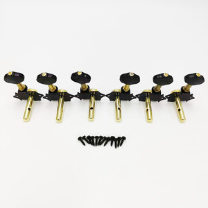 Clavijas <span class=keywords><strong>de</strong></span> Afinación <span class=keywords><strong>de</strong></span> Guitarra Clásica <span class=keywords><strong>de</strong></span> Tipo Abierto con Orificio Central, Clavijas <span class=keywords><strong>de</strong></span> Afinación <span class=keywords><strong>de</strong></span> Guitarra Acústica <span class=keywords><strong>de</strong></span> Cola Larga 3R3L para Piezas <span class=keywords><strong>de</strong></span> Guitarra Clásica y Acústica - Product Image 1