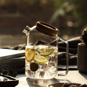 Prix de gros résistant à la chaleur borosilicate <span class=keywords><strong>cruche</strong></span> d'eau en verre/<span class=keywords><strong>carafe</strong></span>/pichet - Product Image 4