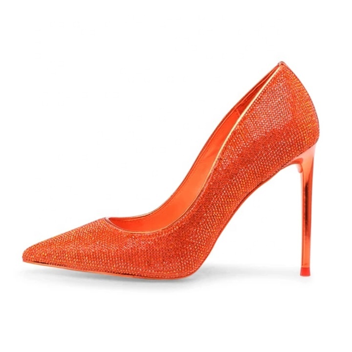 Sandalia fiesta de Zapatos para Mujer en color naranja | FASHIOLA.es