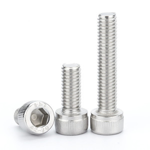 Tornillo de Cabeza Plana de Acero Inoxidable 304 de Alta Calidad, Precio de Fábrica al por Mayor, M3 M5 M6, Tornillo Allen con Cabeza Hexagonal, DIN912 - Product Image 5