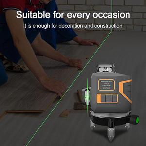 Nivel Láser 2D INORM Recargable de 100 pies, Autonivelante, Línea Cruzada Verde, Herramienta de Medición para Construcción Industrial y Renovación de Azulejos - Product Image 5