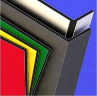 Fasade 3mm 4mm Alucobond ACP, feuille ACM Revêtement mural extérieur Panneau composite en aluminium
