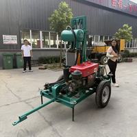 Foreuse hydraulique portable Dolphin pour puits d'eau, moteur diesel 25/32 CV, diamètre 150m 350mm, pour forage minier, à vendre