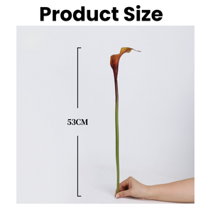 <span class=keywords><strong>Flores</strong></span> Artificiales <span class=keywords><strong>de</strong></span> Lirio Calla <span class=keywords><strong>de</strong></span> Tacto Real, 53 cm, <span class=keywords><strong>Plástico</strong></span> Suave, Color Blanco, para Decoración del Hogar y Bodas, Novedad 2026 - Product Image 2