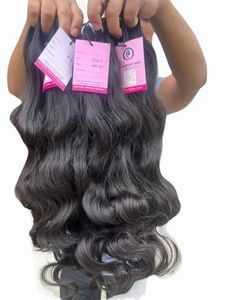 Cheveux humains non traités Extensions de cheveux naturels Collection de la meilleure qualité en vrac à prix avantageux - Product Image 2