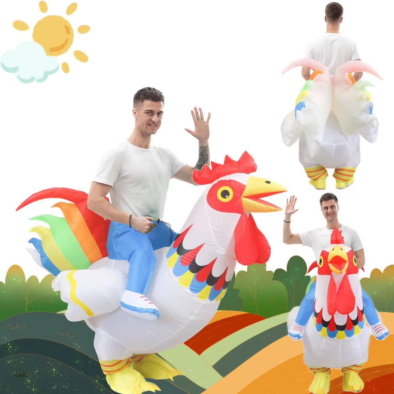 Inflatable Rooster Costumes Fun and Creativity Redefined