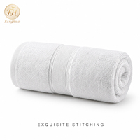 Serviette personnalisée avec logo, couleur unie, douce, absorbante, séchage rapide, pour la maison, l'hôtel, usage quotidien