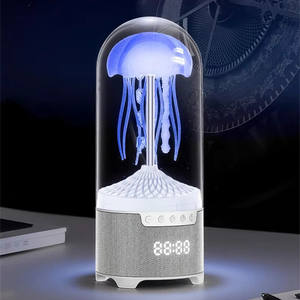 Lampada Notturna LED Portatile Lonvel in ABS, Lampada Atmosfera Medusa Europea Attivata dal Suono per Campeggio, Caffè, Soggiorno Decorativo - Product Image 5